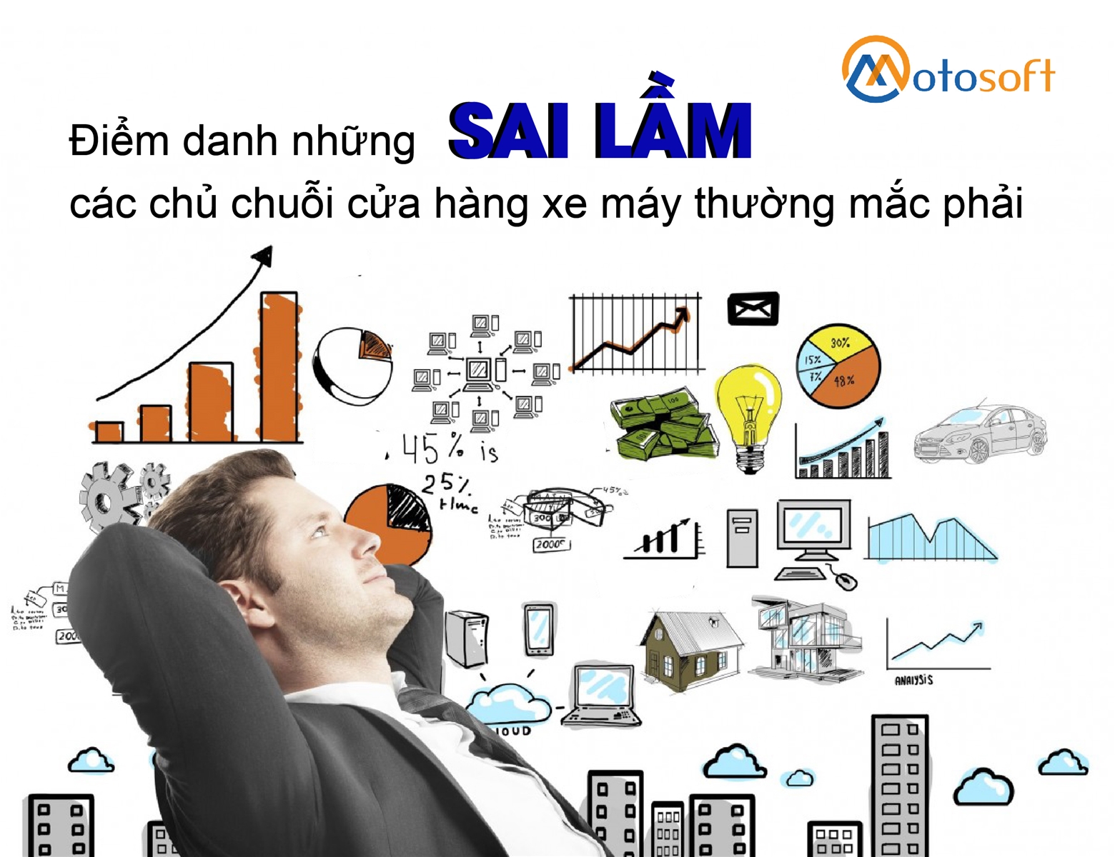 Những sai lầm trong quản lý chuỗi cửa hàng phụ tùng xe máy bạn không thể bỏ qua