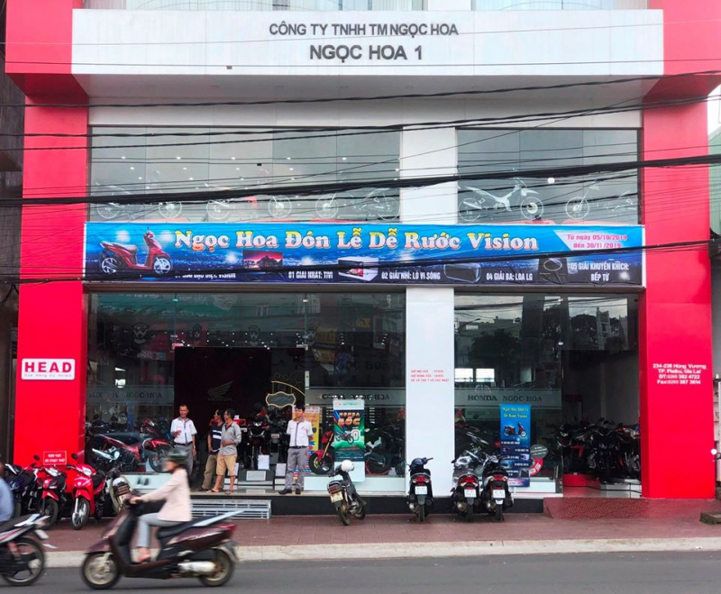 [Gia Lai] Phần mềm Motosoft đã thay đổi bộ máy quản lý kinh doanh của Honda Ngọc Hoa như thế nào?