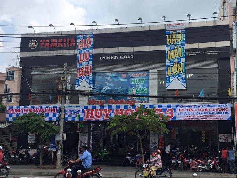 Cửa hàng xe máy Huy Hoàng