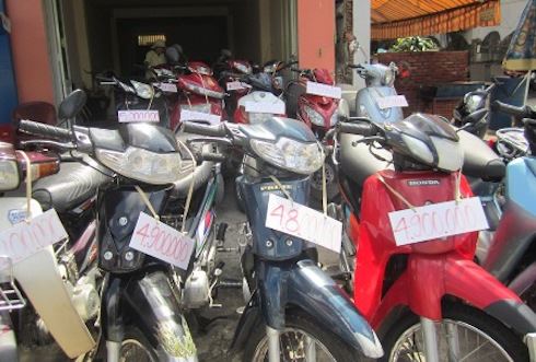 cửa hàng xe máy cũ